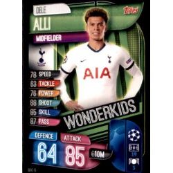 Dele Alli Wonder Kids Tottenham Hotspur WKI 6 Match Attax Champions 2019-20