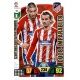 Carrasco / Griezmann Atlético Madrid 54 Cards Básicas 2017-18