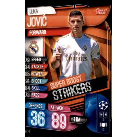 Luka Jovic SBI 14 Match Attax Champions 2019-20