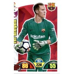 Ter Stegen Barcelona 55 Cards Básicas 2017-18