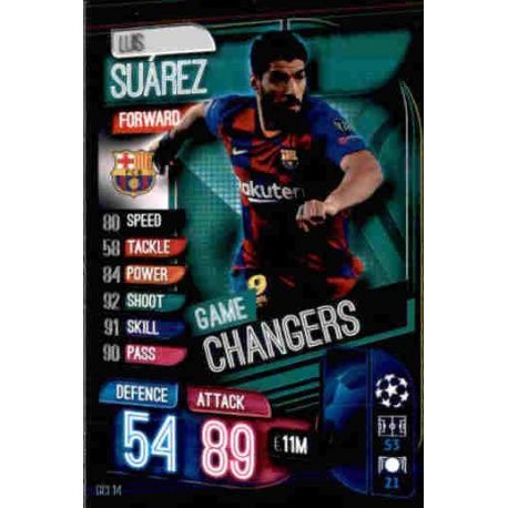 Luis Suárez Game Changers Barcelona GCI 14 Match Attax Champions 2019-20