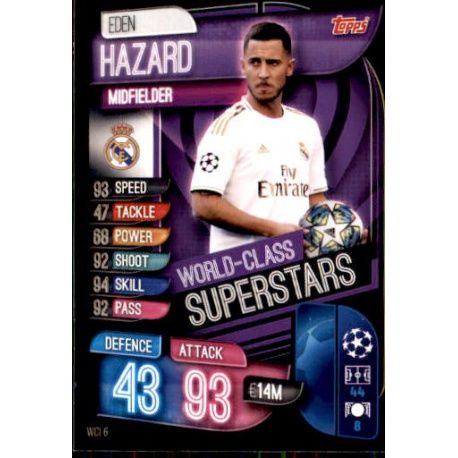 Eden Hazard WCI 6 Match Attax Champions 2019-20