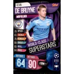 Kevin De Bruyne WCI 7 Match Attax Champions 2019-20