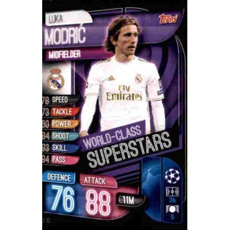 Luka Modric WCI 10 Match Attax Champions 2019-20