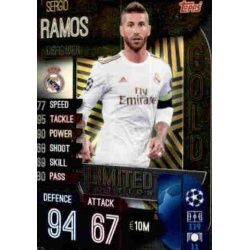 Sergio Ramos Limited Edition Real Madrid LE 2 Match Attax Champions 2019-20