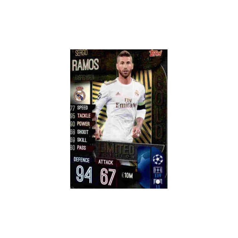 Topps Champions League 19 20 2019 2020 LE02 Sergio Ramos Limitierte Karte 