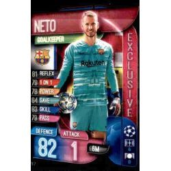 Neto Exclusive Cards Barcelona SPX 2 Match Attax Champions 2019-20