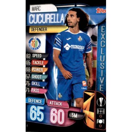 Marc Cucurella Exclusive Cards Getafe SPX 4 Match Attax Champions 2019-20