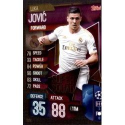 Luka Jovic Super Squad Real Madrid SS 15 Match Attax Champions 2019-20