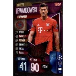 Robert Lewandowski Super Squad Bayern Munich SS 12 Match Attax Champions 2019-20