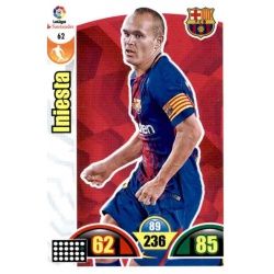 Iniesta Barcelona 62 Cards Básicas 2017-18