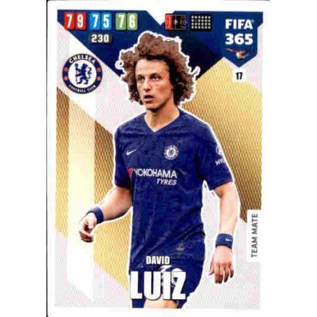 David Luiz Chelsea 17 FIFA 365 Adrenalyn XL 2020