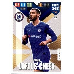 Ruben Loftus-Cheek Chelsea 25 FIFA 365 Adrenalyn XL 2020