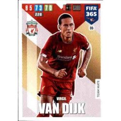 Virgil van Dijk Liverpool 35 FIFA 365 Adrenalyn XL 2020