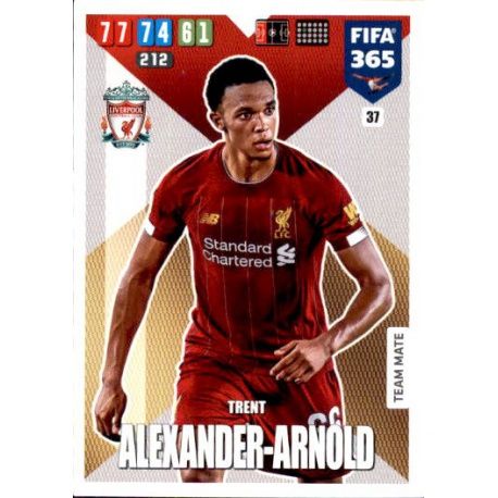 Trent Alexander-Arnold Liverpool 37 FIFA 365 Adrenalyn XL 2020