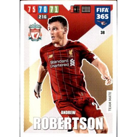 Andrew Robinson Liverpool 38 FIFA 365 Adrenalyn XL 2020