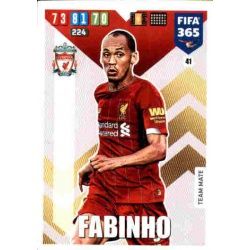 Fabinho Liverpool 41 FIFA 365 Adrenalyn XL 2020