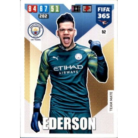 Ederson Manchester City 52 FIFA 365 Adrenalyn XL 2020
