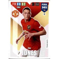 Phil Jones Manchester United 72 FIFA 365 Adrenalyn XL 2020