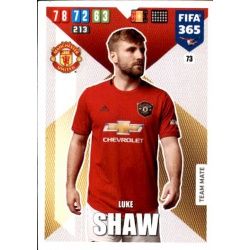 Luke Shaw Manchester United 73 FIFA 365 Adrenalyn XL 2020