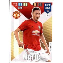 Nemanja Matić Manchester United 74 FIFA 365 Adrenalyn XL 2020