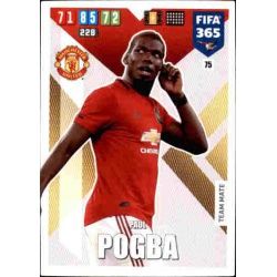 Paul Pogba Manchester United 75 FIFA 365 Adrenalyn XL 2020
