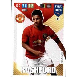 Marcus Rashford Manchester United 81 FIFA 365 Adrenalyn XL 2020