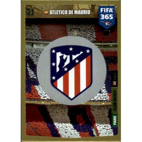 Escudo Club Atlético Madrid 82 FIFA 365 Adrenalyn XL 2020