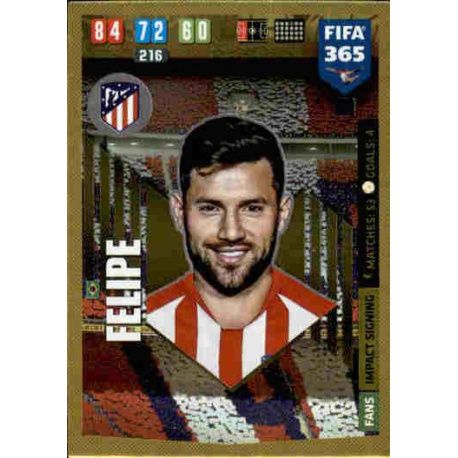 Felipe Impact Signing Atlético Madrid 85 FIFA 365 Adrenalyn XL 2020