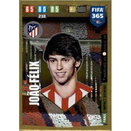 João Félix Impact Signing Atlético Madrid 86 FIFA 365 Adrenalyn XL 2020