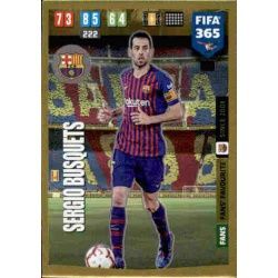 Sergio Busquets Fans Favourite Barcelona 102 FIFA 365 Adrenalyn XL 2020
