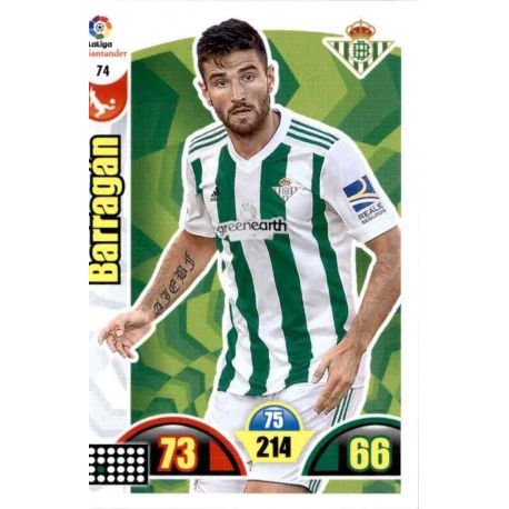 Barragán Betis 74 Cards Básicas 2017-18