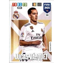 Lucas Vázquez Real Madrid 134 FIFA 365 Adrenalyn XL 2020