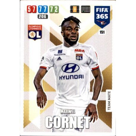 Maxwel Cornet Olympique Lyonnais 151 FIFA 365 Adrenalyn XL 2020