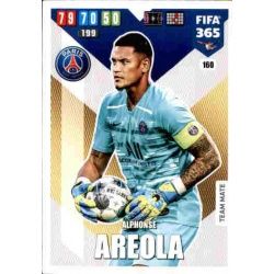 Alphonse Areola PSG 160 FIFA 365 Adrenalyn XL 2020