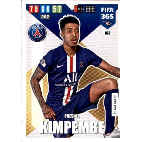 Presnel Kimpembe PSG 163 FIFA 365 Adrenalyn XL 2020