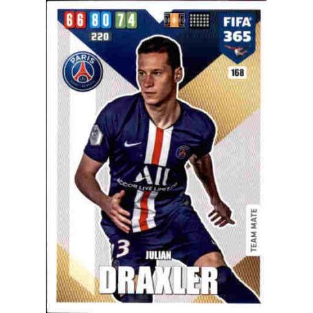 Julian Draxler PSG 168 FIFA 365 Adrenalyn XL 2020