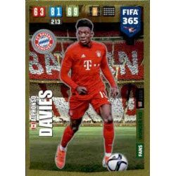 Alphonso Davies Wonder Kid Bayern München 177 FIFA 365 Adrenalyn XL 2020