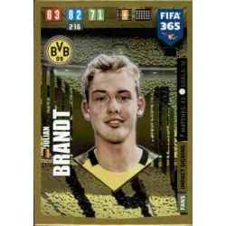 Julian Brandt Impact Signing Borussia Dortmund 193 FIFA 365 Adrenalyn XL 2020