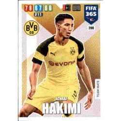 Achraf Hakimi Borussia Dortmund 200 FIFA 365 Adrenalyn XL 2020