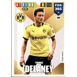 Thomas Delaney Borussia Dortmund 204 FIFA 365 Adrenalyn XL 2020
