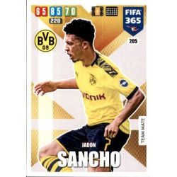 Jadon Sancho Borussia Dortmund 205 FIFA 365 Adrenalyn XL 2020