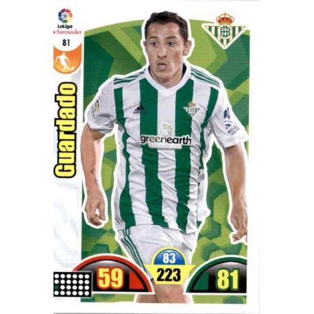 Guardado Betis 81 Cards Básicas 2017-18