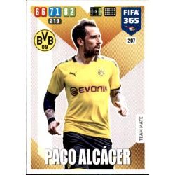 Paco Alcácer Borussia Dortmund 207 FIFA 365 Adrenalyn XL 2020