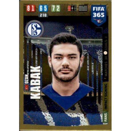 Ozan Kabak Impact Signing FC Schalke 04 210 FIFA 365 Adrenalyn XL 2020