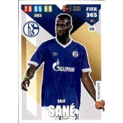 Salif Sané FC Schalke 04 215 FIFA 365 Adrenalyn XL 2020
