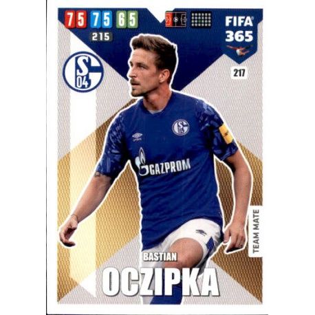Bastian Oczipka FC Schalke 04 217 FIFA 365 Adrenalyn XL 2020