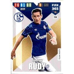 Sebastian Rudy FC Schalke 04 218 FIFA 365 Adrenalyn XL 2020