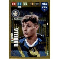 Nicolo Barella Impact Signing Inter Milan 230 FIFA 365 Adrenalyn XL 2020