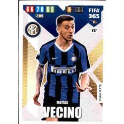 Matias Vecino Inter Milan 237 FIFA 365 Adrenalyn XL 2020